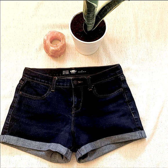 Old Navy Blue Denim Shorts - Picture 1 of 4